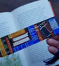 Hand painted wooden bookmarks blue - Image 2