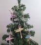 Embroidered Ballerina Ornament: Lacey Hanging Dancer Decoration - Image 8
