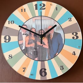 Your Photo Clock - Retro Style