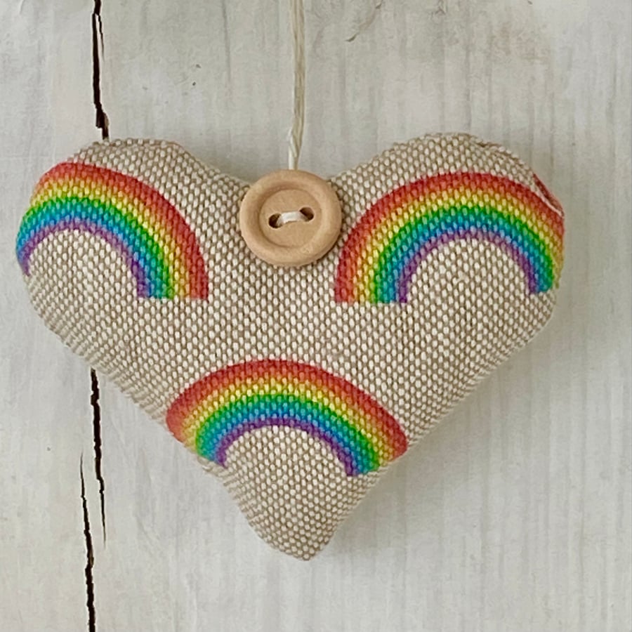 RAINBOW HEART - lavender 