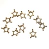 10 x Star Connector Charms