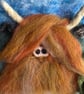 "Hamish" - A Shaggy Needle Felted Highland Cow - Image 1