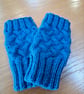 Hand Knitted Fingerless Gloves - Image 3