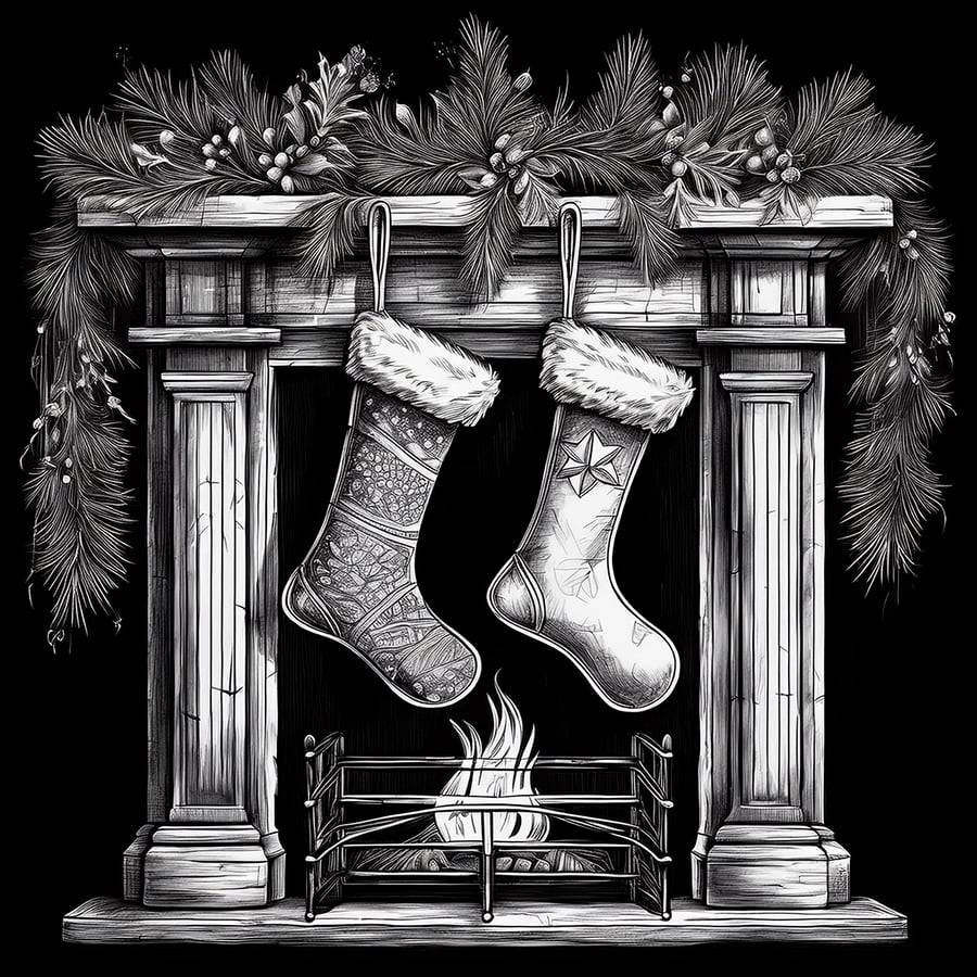 laser engraved slate coaster x-mas design no: 1