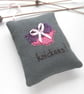 freehand embroidered lavender bag sachet hanging decoration  - Image 5