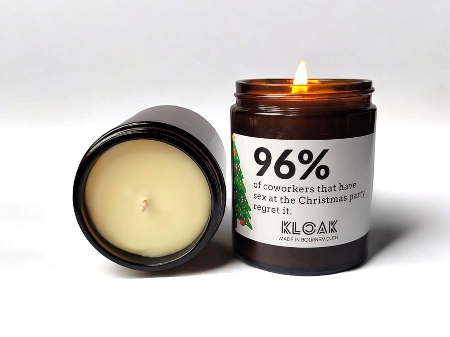 96% of People Regret the Christmas Party Candle