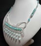 Amazonite Fusion Wire Wrapped Necklace - Image 5