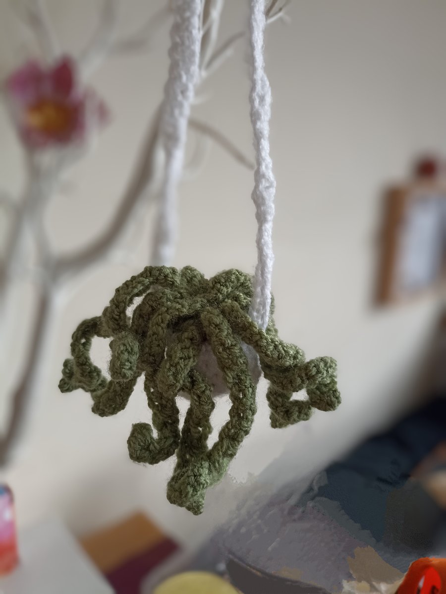 Crochet Mini Hanging Plant accessory