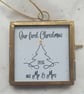 First Christmas for Newlyweds Miniature Framed Prints - Image 6