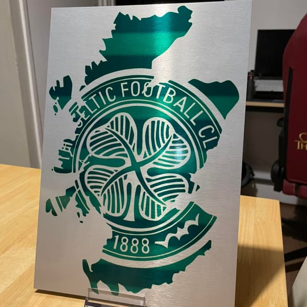 Celtic Football Club Metal Print