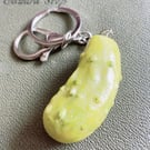 Glow-in-the-Dark Pickle Keyring