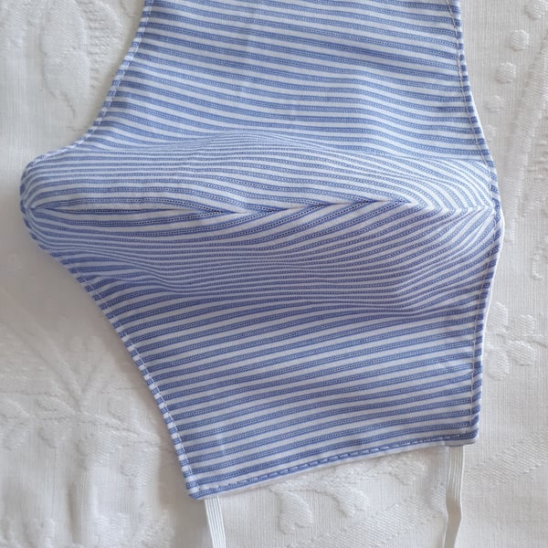 Washable Cotton Face Mask With Water Resistant Layer