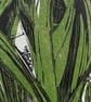 'The Promise of Tulips', Two Block Lino Print in Black and Green on Hosho Paper - Image 2