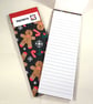 Pack of two lined notepads - Santa's naughty and nice lists  - Image 3