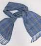 Lambswool tartan scarf - Image 1
