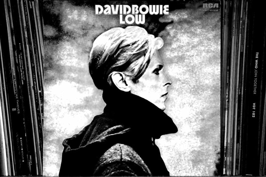 David Bowie Low LP Album Cover Photograph Print