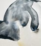 Watercolour Print Penguins Bomber, Beaky And Zip  - Image 2