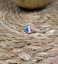 France Flag Map Pin – European Travel Map Push Pin for Wooden Maps, France Pin
