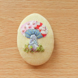 Brooch Fairy Mushroom.