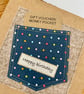 Gift voucher pocket card, money gift - Image 2
