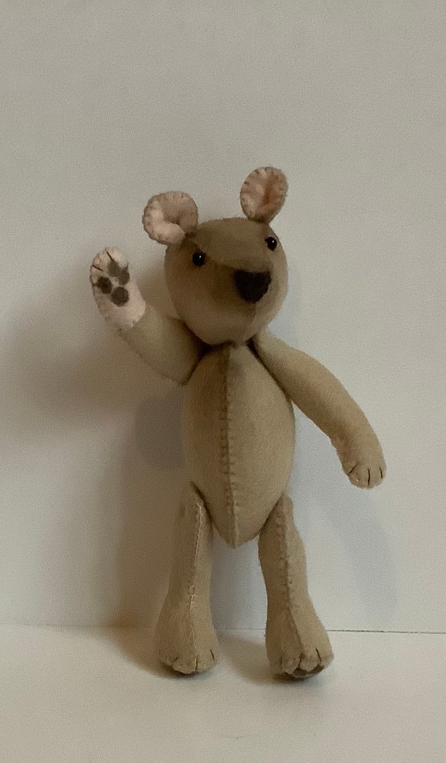 Tiny felt ted