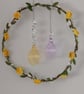 Easter Sun Catcher Easter Egg Suncatcher glass Beads OOAK