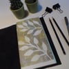Reserved for JS Handmade Midori style travellers notebook (no.9)