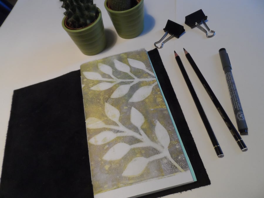 Reserved for JS Handmade Midori style travellers notebook (no.9)