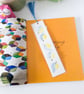 Original Hand Painted Blue Bird Bookmark - Image 2
