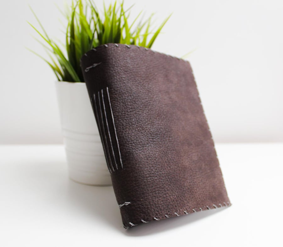 Leather notebook 