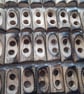 25mm  1" Burnt Wood Vintage Toggle - Image 3