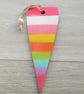 Heart, painted hanging decoration, hanging ornament - Image 2