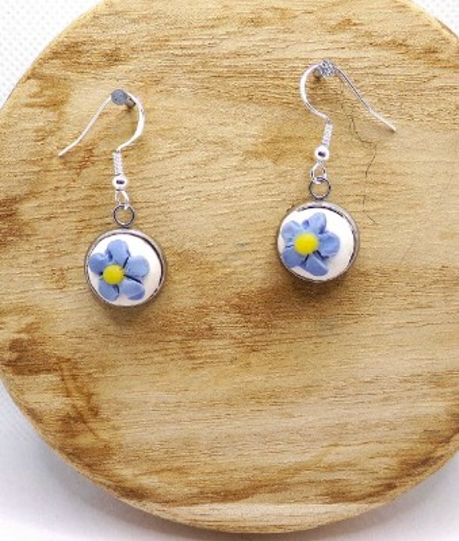 Forget-Me-Not Earrings