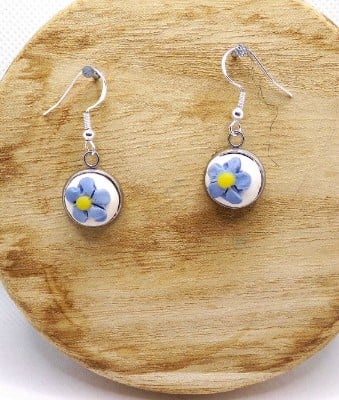 Forget-Me-Not Earrings
