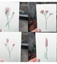 Set of 18 Coloured Wildflower Sketches - Image 3