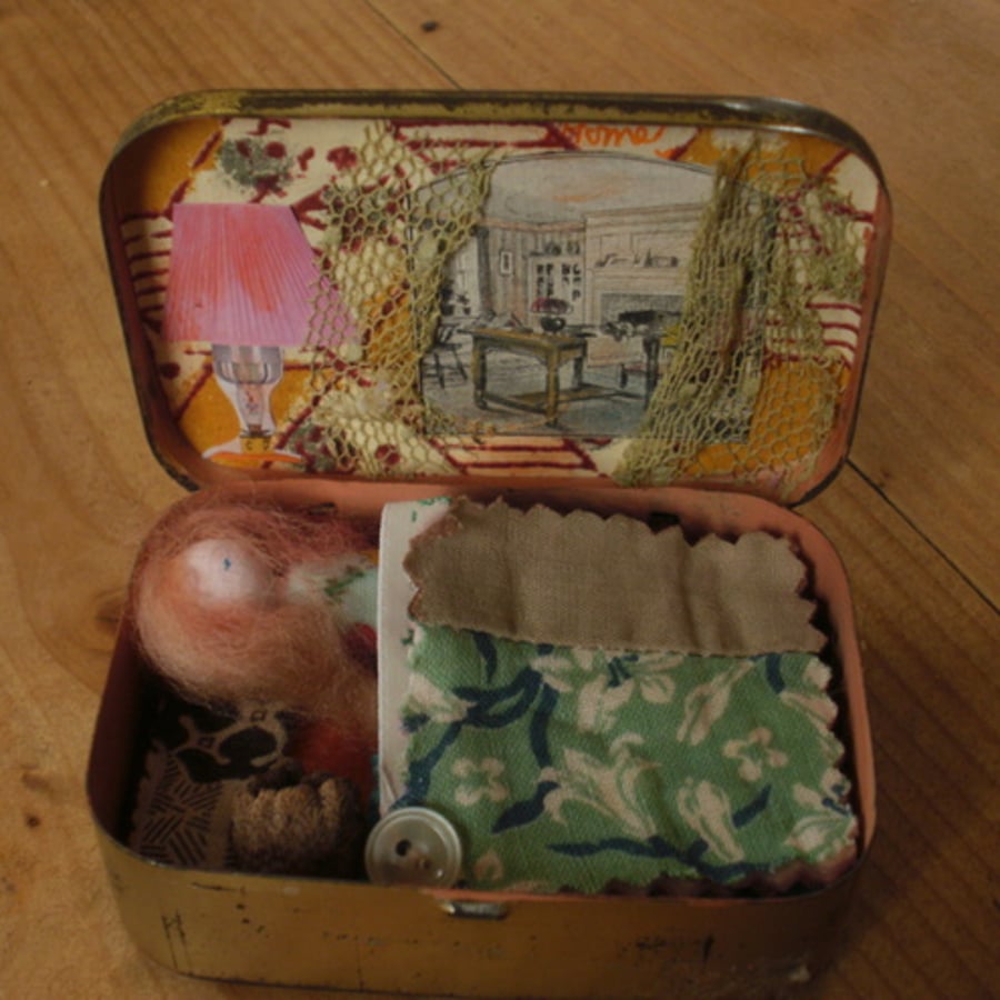 Tiny Doll in a Tin