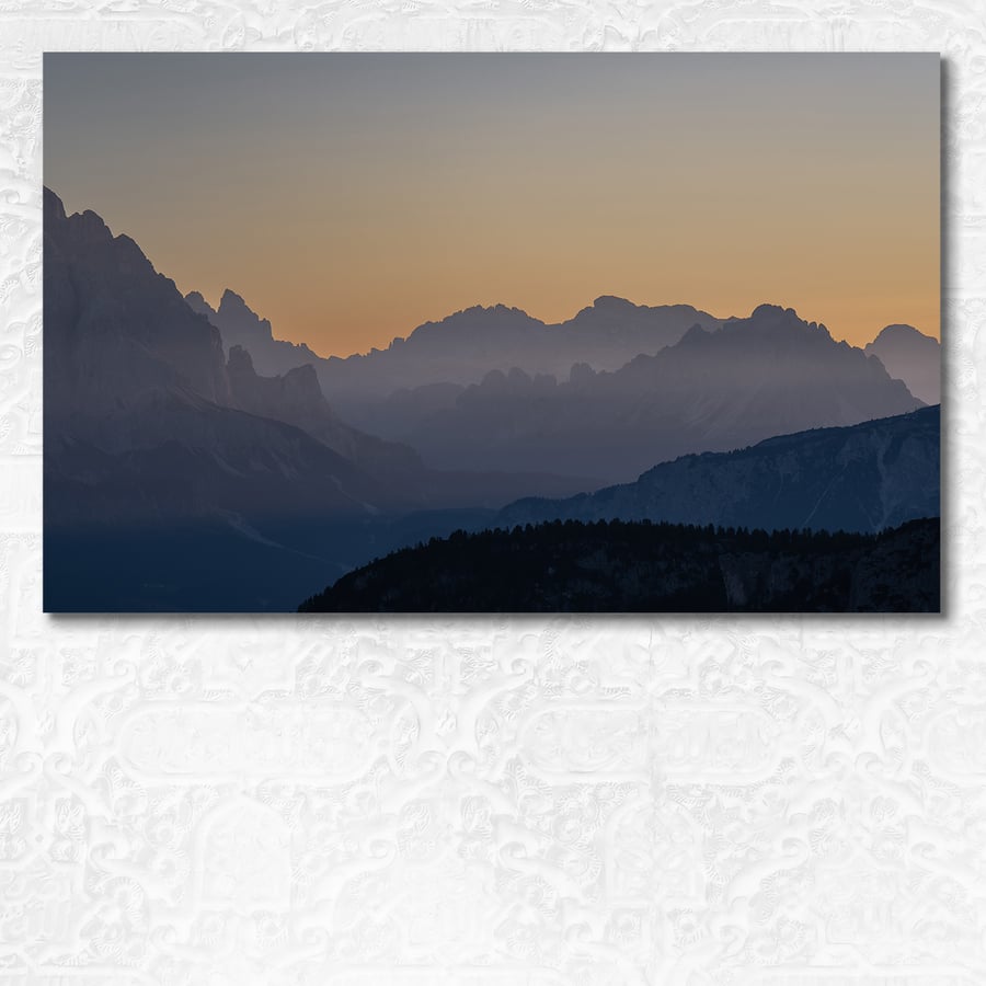 Sunrise from Passo Giau, The Dolomites, Italy