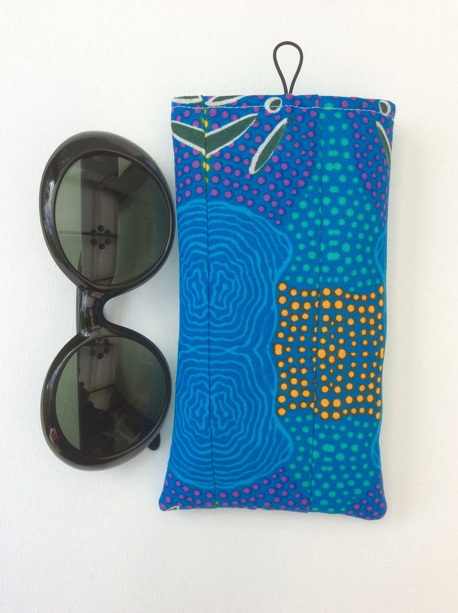 Sunglasses case, glasses case, Aboriginal Art