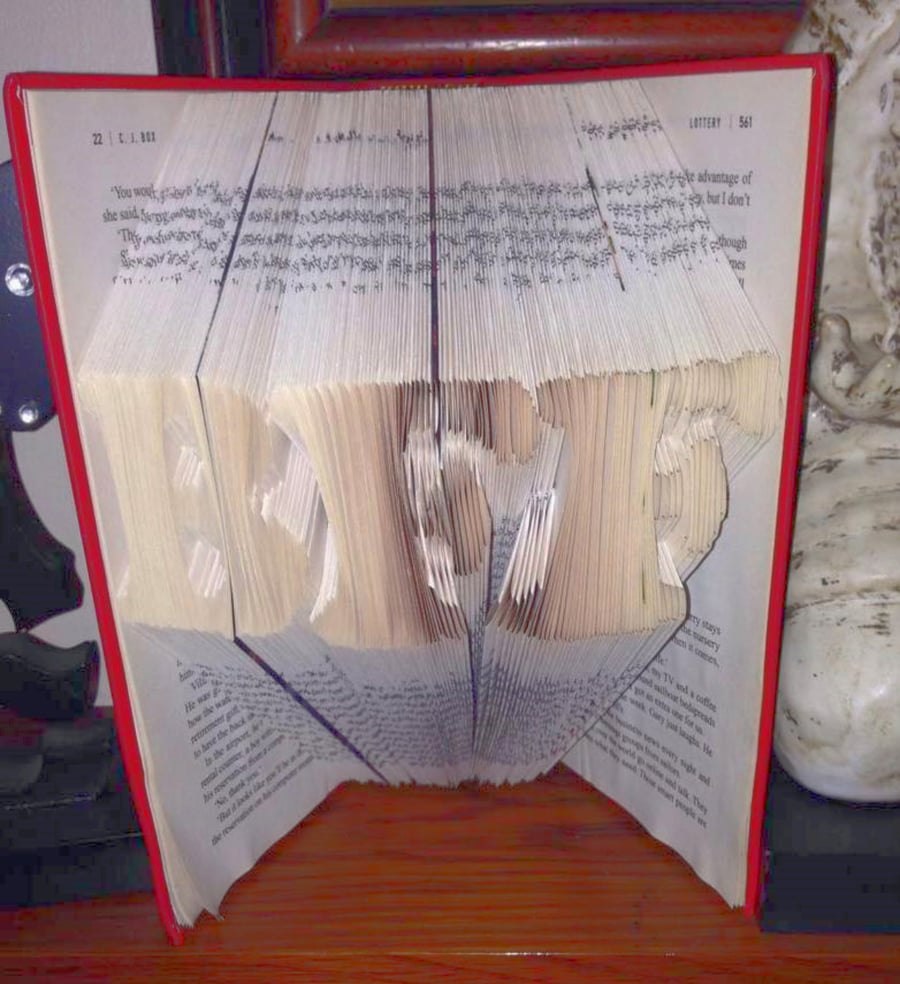 BFF Book Folding Pattern - EMAILED PDF PATTERN