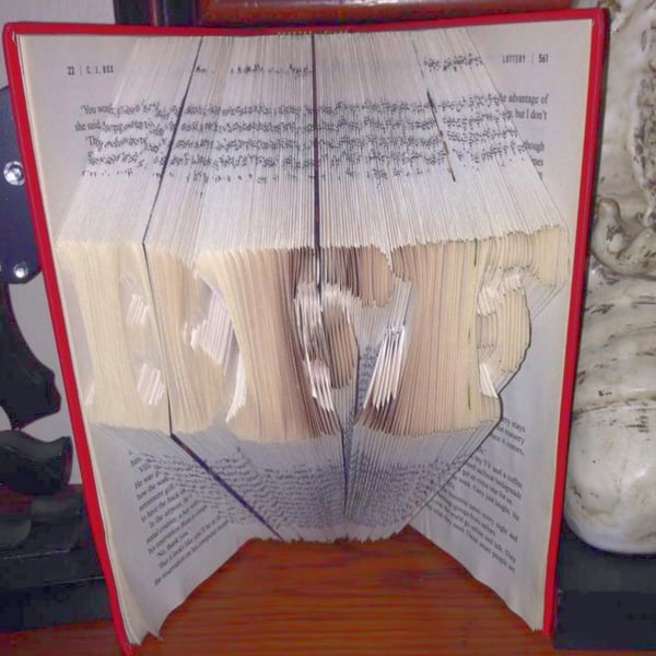 BFF Book Folding Pattern - EMAILED PDF PATTERN