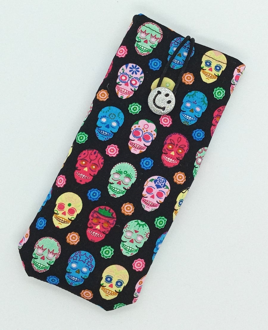 Day of the dead Glasses or Sunglasses Case 36F