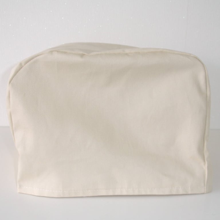 Toaster Cover Cream Dualit 2 Slice Toaster Dust Cover NOT PADDED