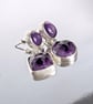 Amethyst Statement Earrings - Image 6