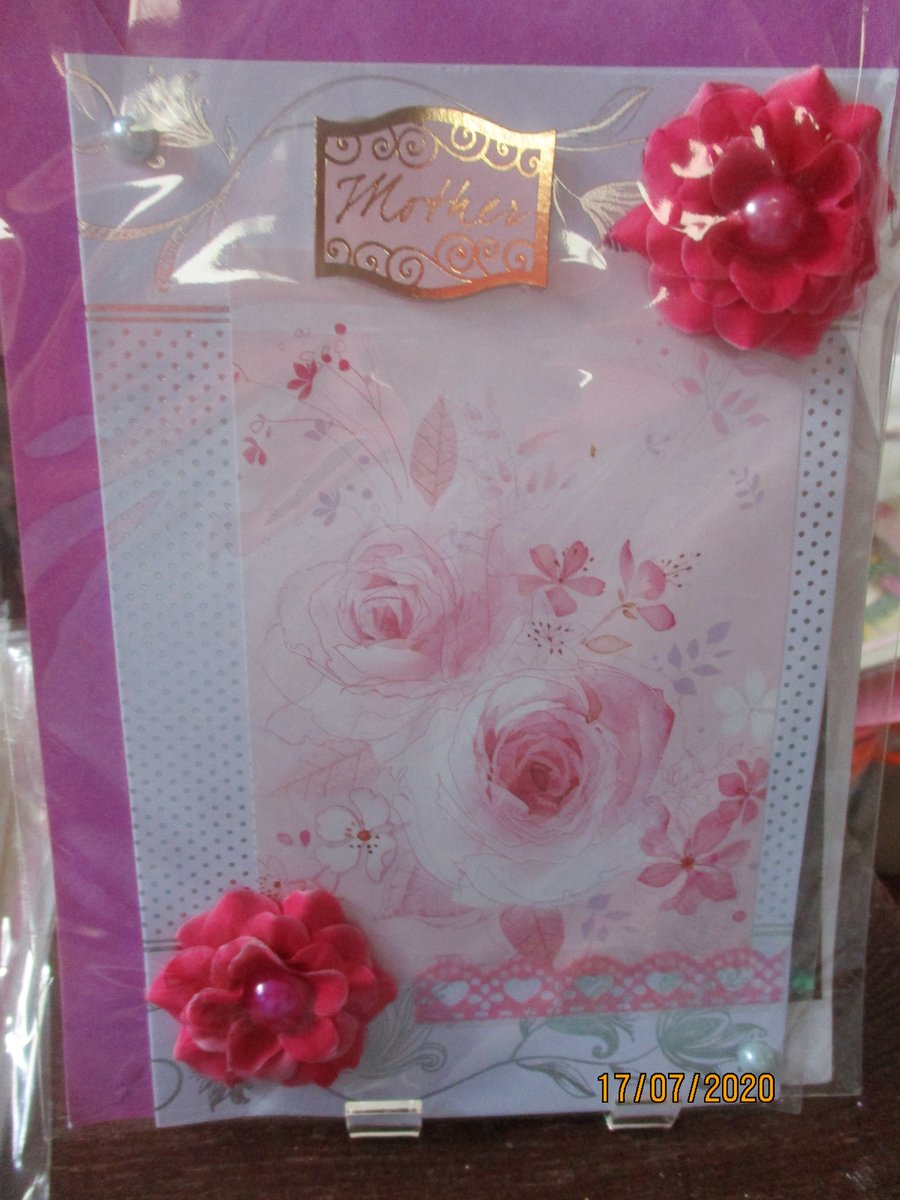 Mother Flower Card