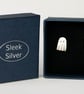 Ghost ear studs in Sterling Silver - Image 5
