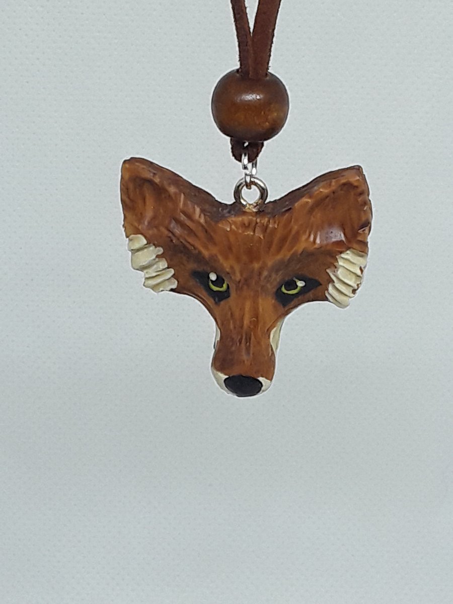 Fox Necklace Pendant 