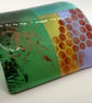Fused Glass Candle Screen, Suncatcher - Image 2