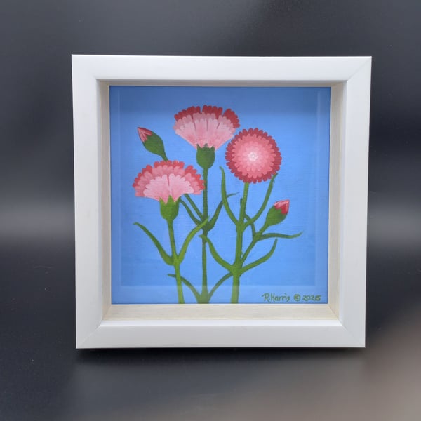 Carnations in Pink