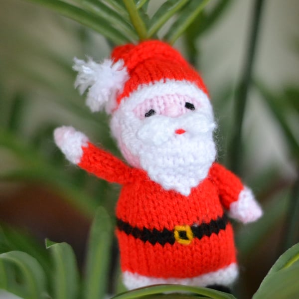 Santa Tree Plant Decoration