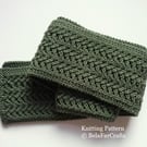 KNITTING PATTERN - Skinny Lace Scarf - Gift for knitters